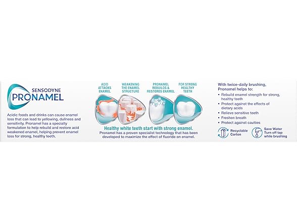 Sensodyne Pronamel Fresh Breath 4oz 4pk