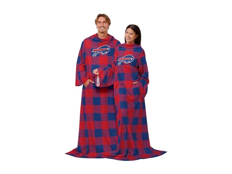 BILLS Buffalo Plaid Throw (48x71)