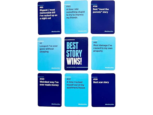 Best Story Wins | A Party Game of Juicy Conversation Starters