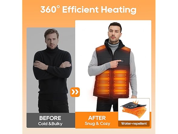 Heated Vest for Men Women