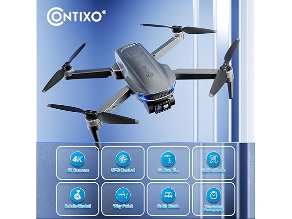 Contixo F28 Premium Two-Axis Gimbal Drone