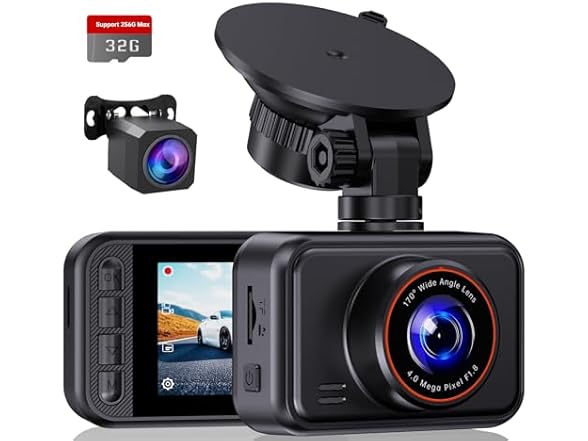 E-YEEGER 2.5K Dual Dash Camera | S60
