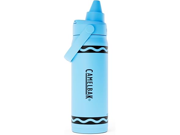 CamelBak Crayola Chug SS Bottle, 16oz, Sky Blue