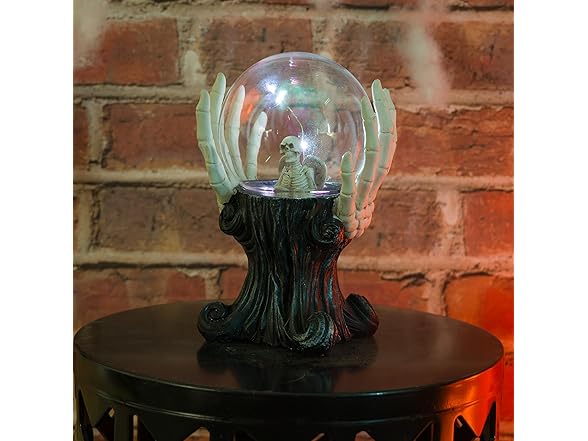 Alpine Corporation Halloween Color Changing LED Crystal Ball