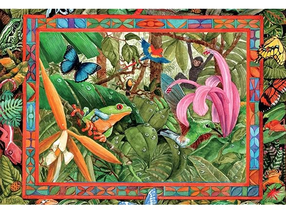 Delightful Rainforest 2000Pc Puzzle