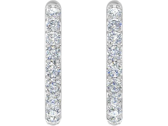 FINEROCK 0.5 Carat (ctw) Round White Natural 