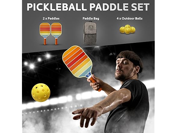 Tora Pickleball Set of 2 Carbon Fiber