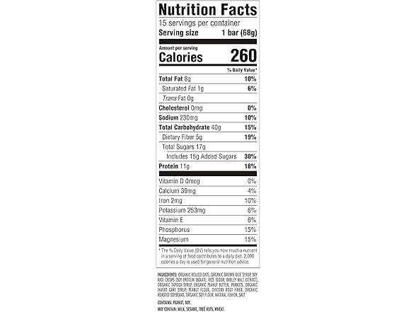 CLIF BAR - Energy Protein Bars - Crunchy Peanut Butter
