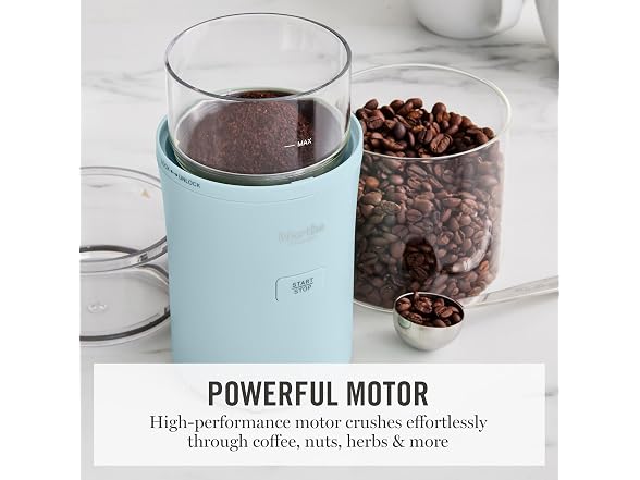 Martha Stewart Electric Coffee & Spice Grinder Blue