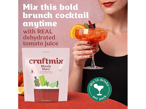 Craftmix Cocktail Mixers 36 Pack - Bloody Mary
