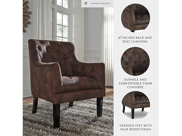 Signature Design by Ashley Drakelle Traditional Accent Chair