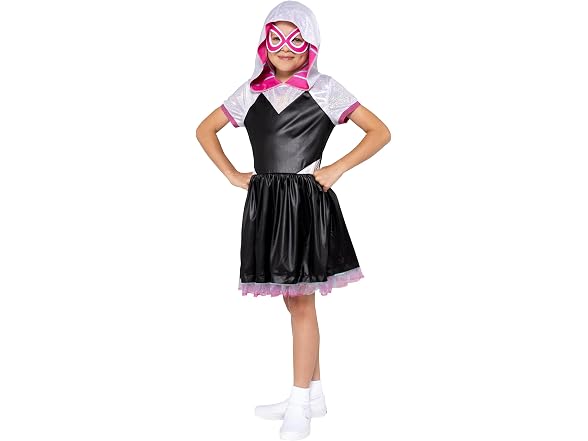 MARVEL Ghost Spider Youth Costume Dress L