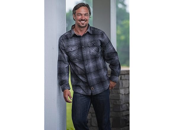 Legendary Whitetails Men (M) Shirt True Night Plai