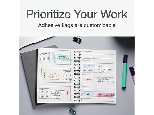 Laser Printable Flags 450pk 2"x0.56"