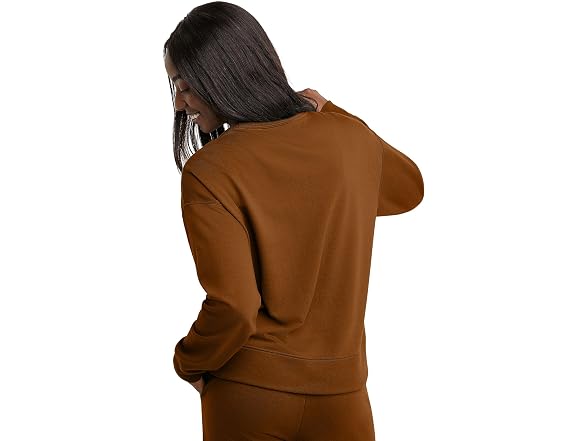 Hanes Women Originals French Terry Sweatshirt - Gallery 2