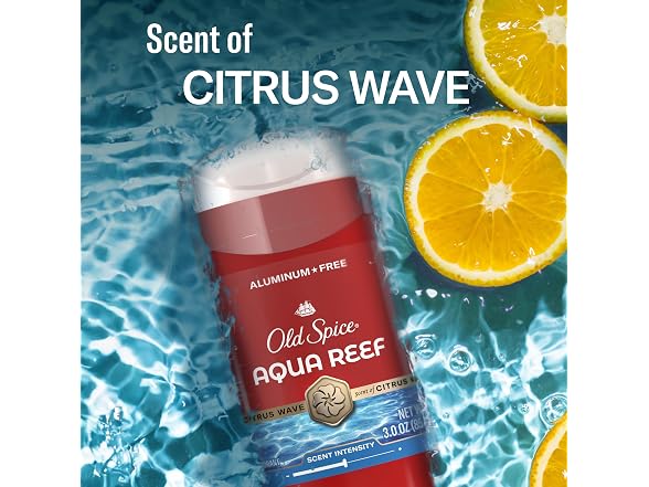 Old Spice Aluminum Free Deodorant Aqua Reef 3oz