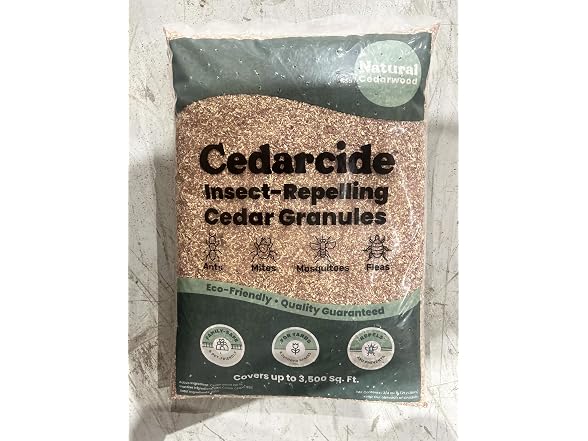 Cedarwood Lawn Patio Granules | Repels