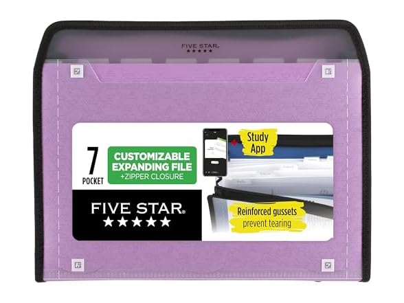 Five Star Five Star Expanding File Organizer
