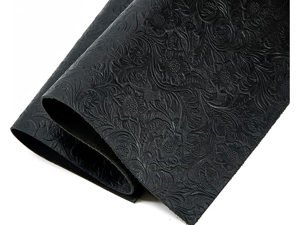 QMYBROW Bump Texture Tooling Leather Sheets