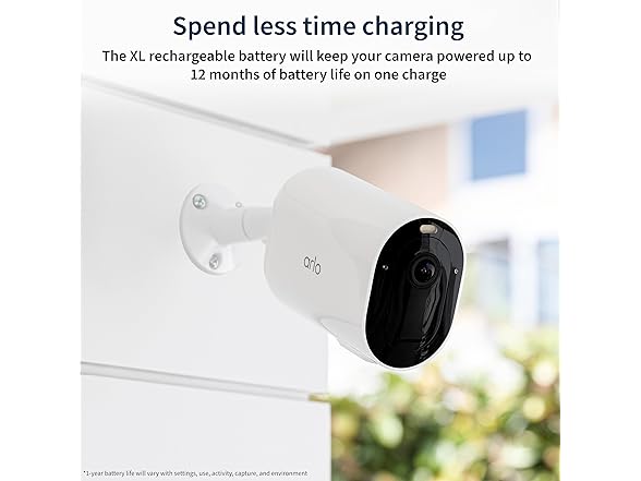 (3 Cam) (NEW) Arlo Pro 5S XL Spotlight 2K HDR Wireless Outdoor Security Camera