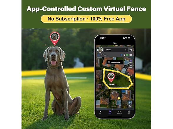 Lilyeel GPS Wireless Dog Fence System