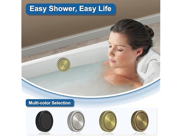 3.55" ABS Bathtub Overflow Cover