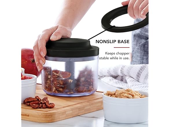 KitchenAid Manual Food Chopper, 3.8 Cup