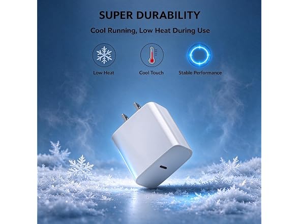 gvmkwejk 20W USB-C Fast Charger Block