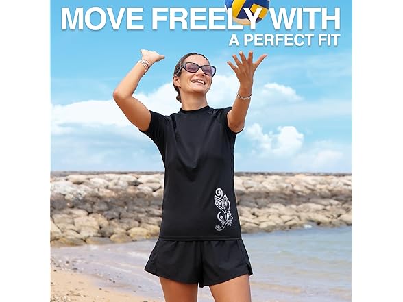 Kanu Marina Black Active Top (S)