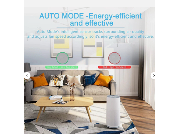 Wetie WAF05 Console Air Purifier with True HEPA Filter