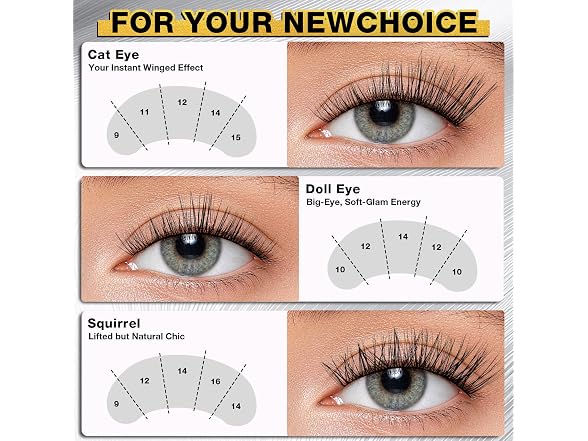 CharmO'clock NS4210035 lash clusters kit