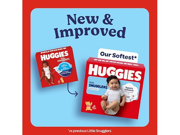 HUGGIES | Little Snugglers 144 Count