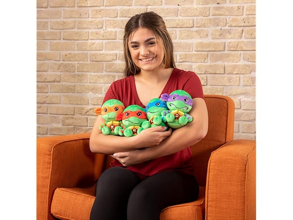 Club Mocchi-Mocchi- Teenage Mutant Ninja Turtles Plush