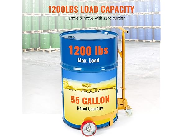 VEVOR 55 Gallon Drum Dolly