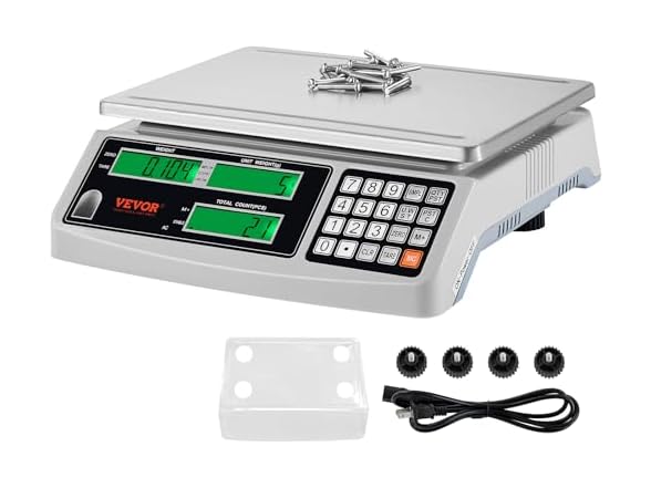 Industrial Counting Scale, 15 kg x 0.5