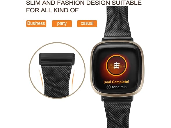 EverSnows Stainless Steel Bands Compatible Replac - Gallery 2