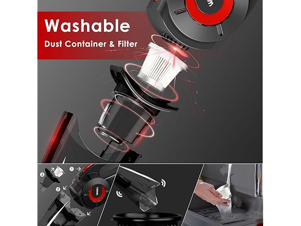 whall Handheld Cordless Car Vacuum