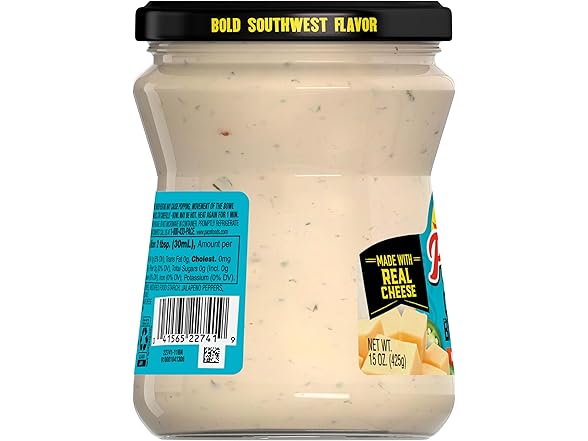 Pace Medium Queso Blanco Cheese Dip, 15 oz