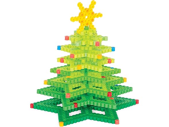 Perler Perler 3D Christmas Tree Fuse Bead Craft Kit, 8.75