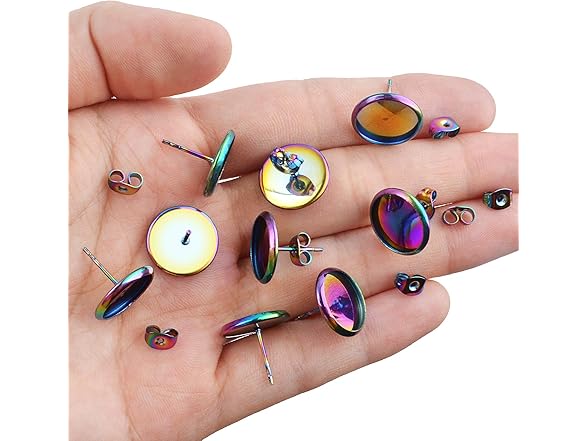 Aylifu Cabochon Earring Settings