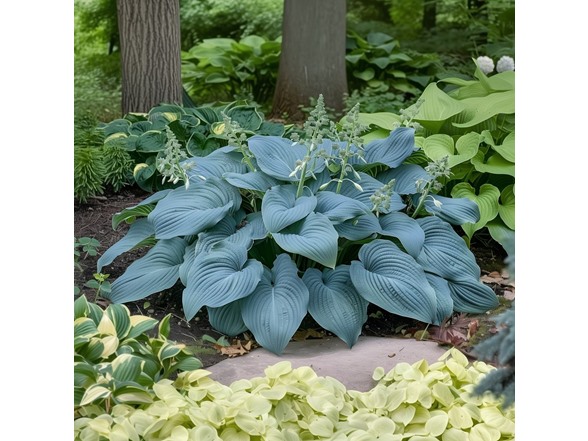 Bressingham Blue Hosta - 4 Roots