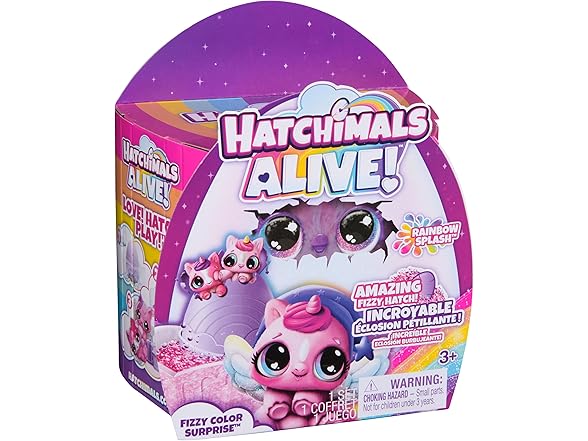 Rainbow Splash Fizzy Color Surprise Toy