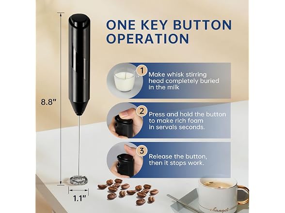 YSSOA Electric Milk Frother