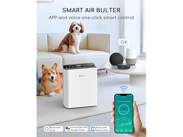 Afloia Smart Air Purifier for Large Room
