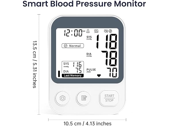 JALIP Blood Pressure Monitor Upper Arm