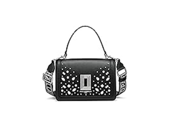 KARL LAGERFELD Women's Simone Rhinestone Satchel Crossbody