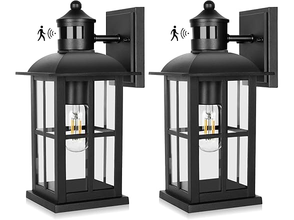 VerRon 13 in Motion Sensor Porch Lights