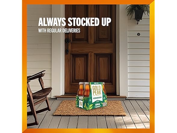 Gold Peak Tea, Sweet Tea, 16.9 fl oz, 6 Pack