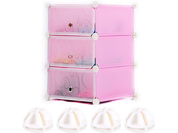 OUNONA 20 Pcs Small Grid Cube Connector