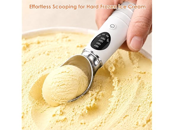 4 Heating Levels Electric Ice Cream Scooper